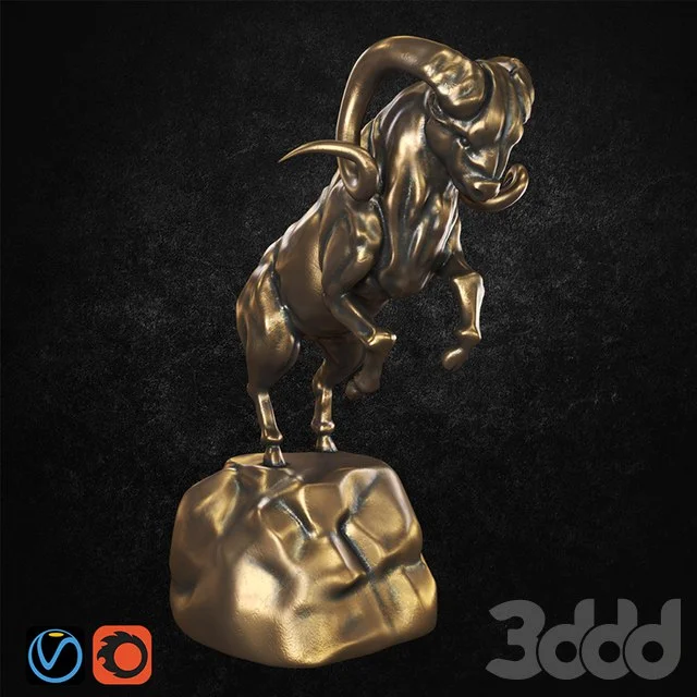 Oven statuette / Figurine Aries